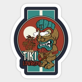 TIKI LOWBROW Sticker